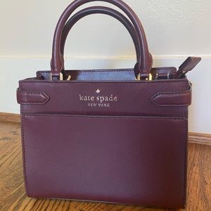 Small Plum Kate Spade Tote